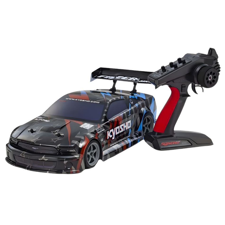 Kyosho Fazer Mk2 FZ202-D 2005 Ford Mustang GTR 1/10 4WD RTR RC Car 34472T1