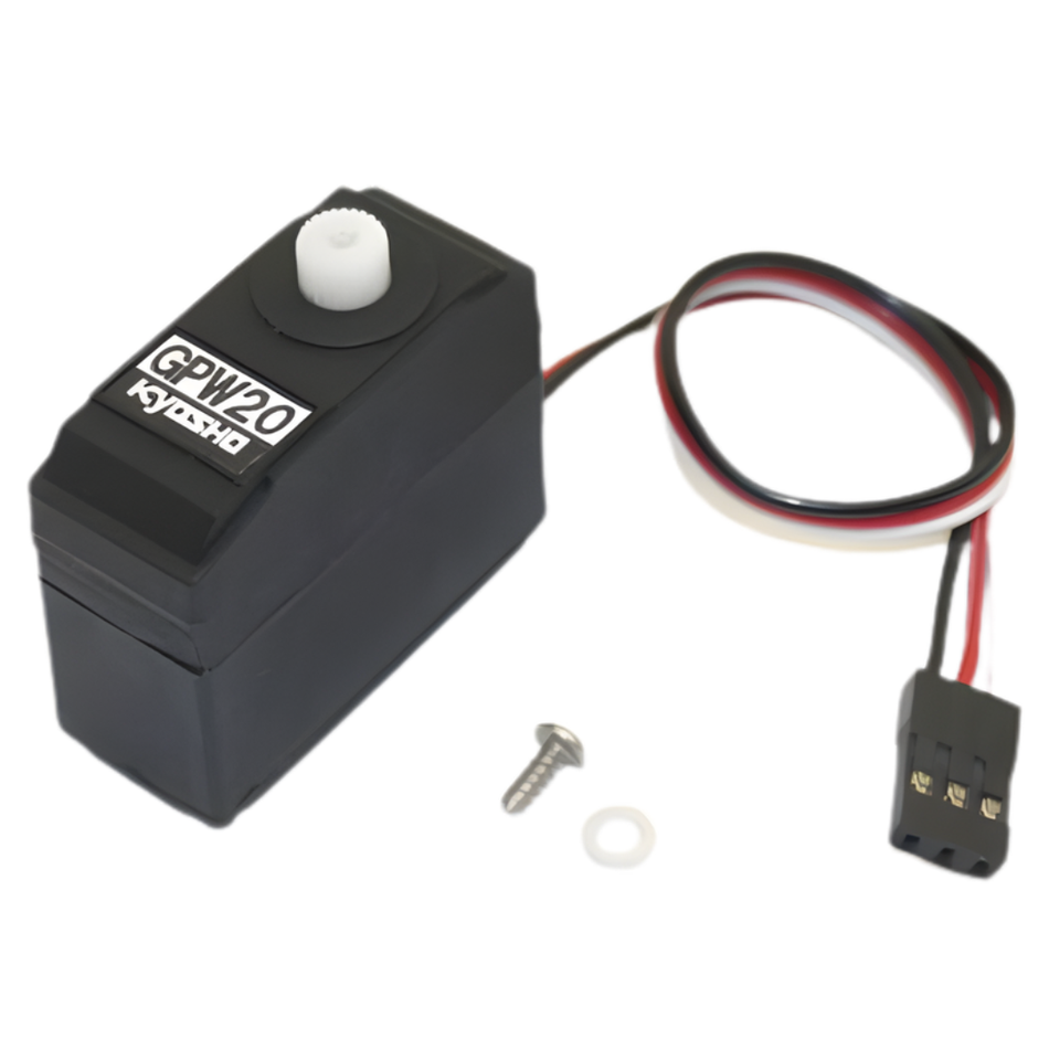 Kyosho GPW20 Steering Servo Hanging On Racer GPW20