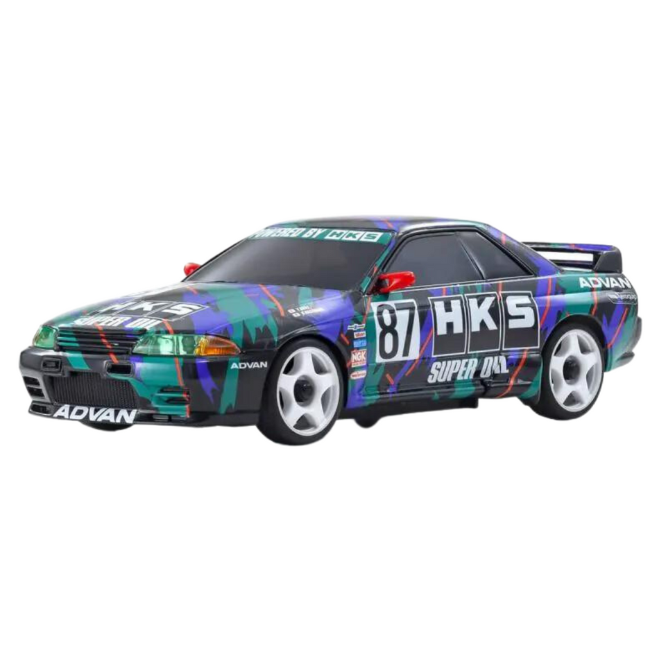 Kyosho HKS Skyline GT-R R32 #87 1993 RC Car 1/24th Mini-Z MZP449HK