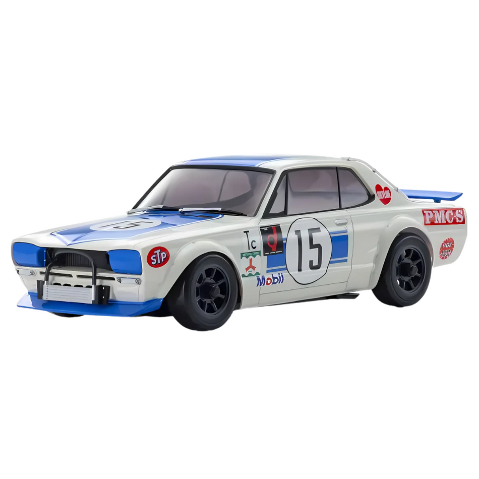 Kyosho MINI-Z AWD 1972 Nissan Skyline 2000GT-R KPGC10 RTR RC Car 32643BL