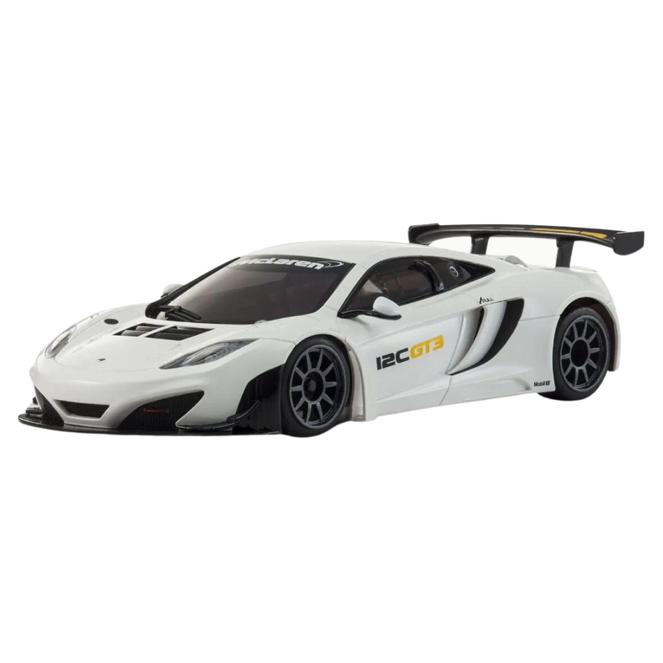 Kyosho McLaren 12C GT3 2013 White Mini-Z 1/24 RWD RTR RC Car 32325W