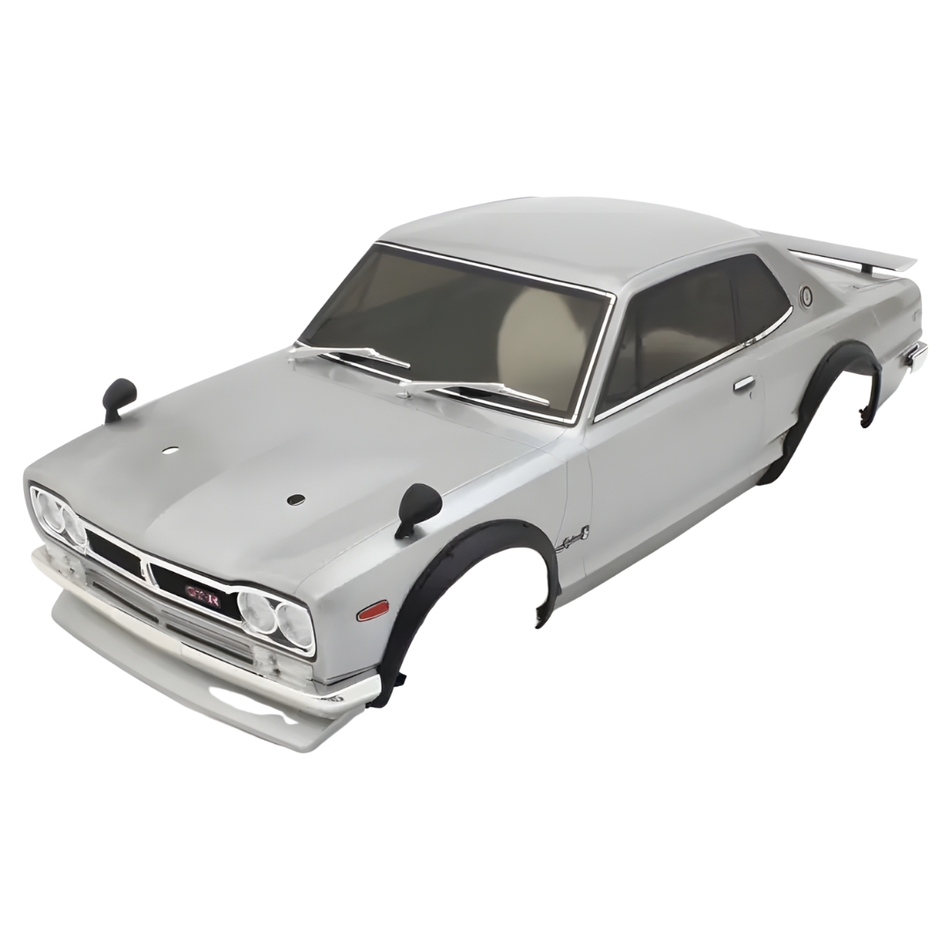 Kyosho Nissan Skyline 2000GT-R KPGC10 Clear 1/10th Scale Body Shell Set FAB606
