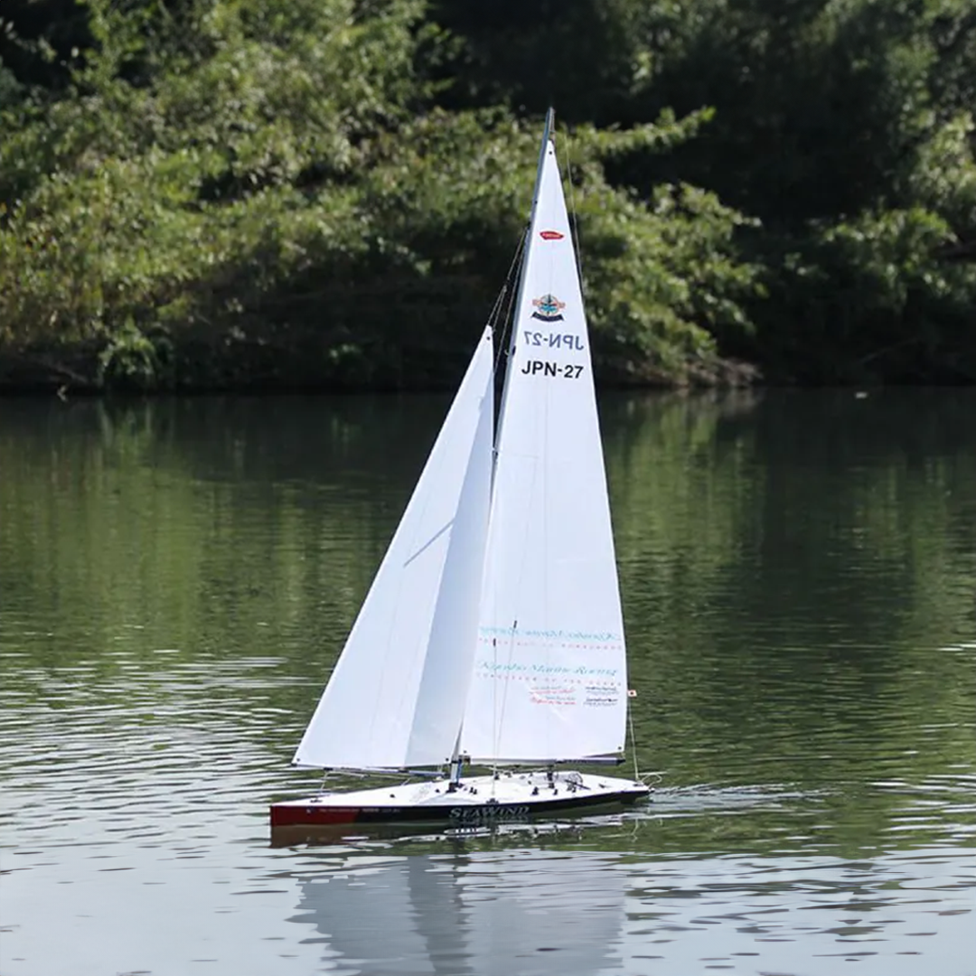 Kyosho Seawind RC Yacht 1 Meter Class RTR Electric Sail Racing 1.0m 40 ...