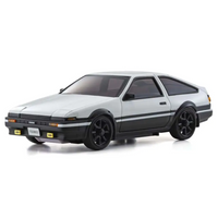 Kyosho Toyota Sprinter Trueno AE86 ASC MA-020 Body Shell White/Black MZP465WBK