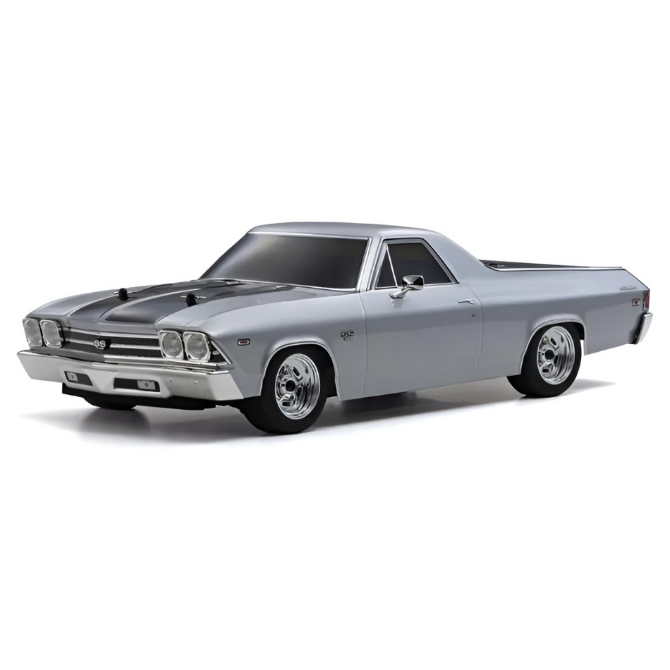 Kyosho 1969 Chevy El Camino SS 396 4WD FAZER Mk2 FZ02L RC Car 1/10 Silver 34419T2