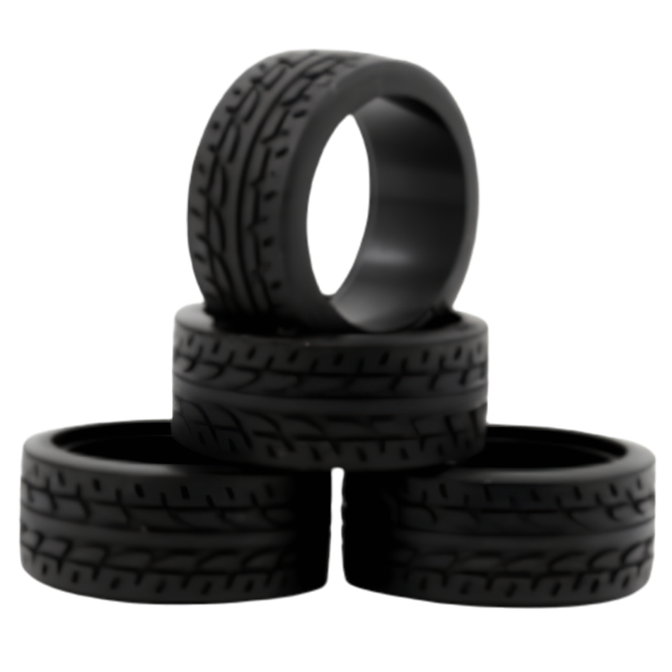 Kyosho Mini-Z 30 Degree Racing Radial Tyre Set 4pcs KYO-MZW37-30