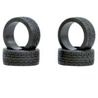 Kyosho Mini-Z 40 Degree Racing Radial Tyre Set 4pcs KYO-MZW37-40