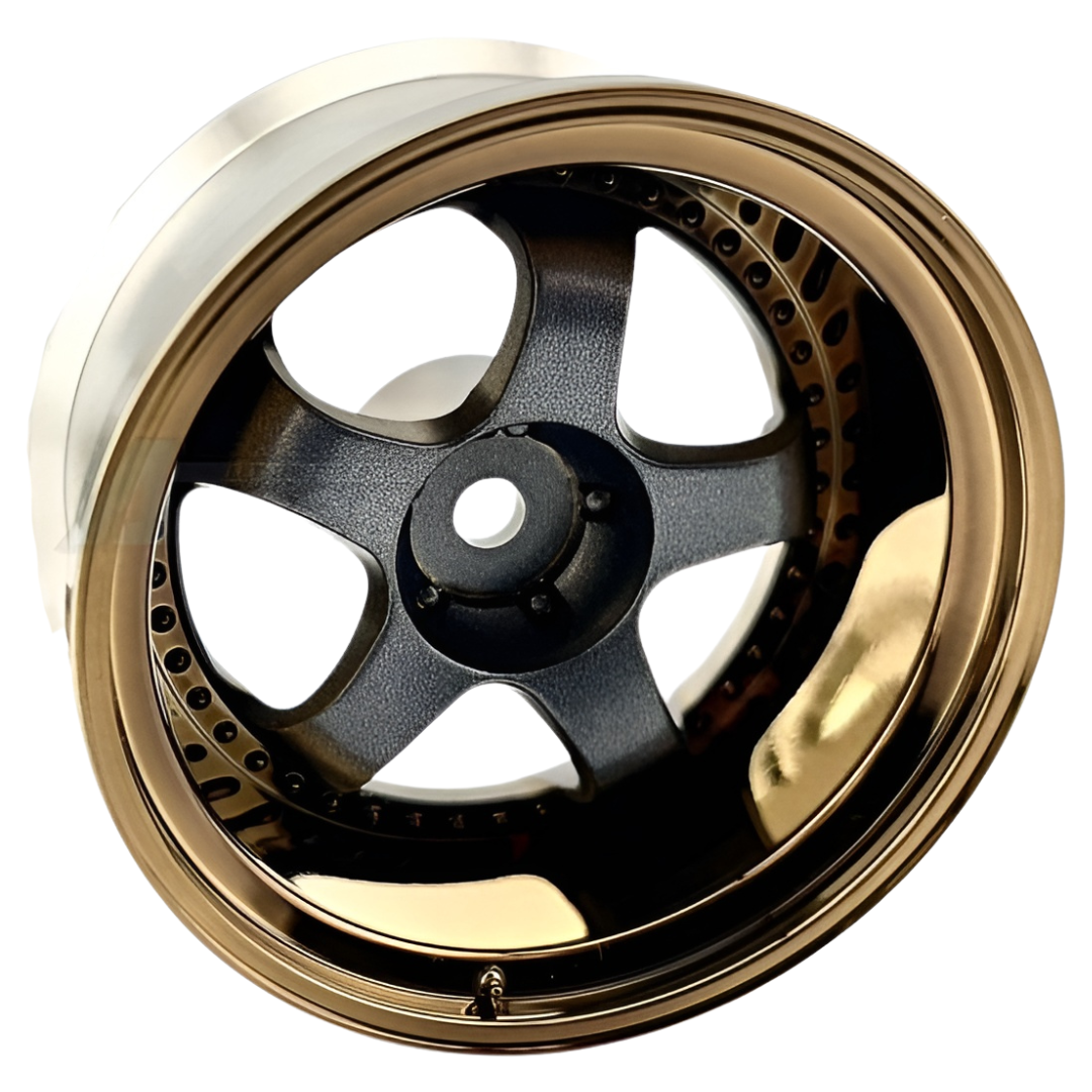 LAB Work Meister S1 3P Wheel Standard Rim Offset 6 Bronze Gray Metalli ...
