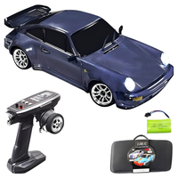 LDRC 1898P 911 Turbo Drift Car RTR 1/18 Gyro Purple Metal LDRC1898P