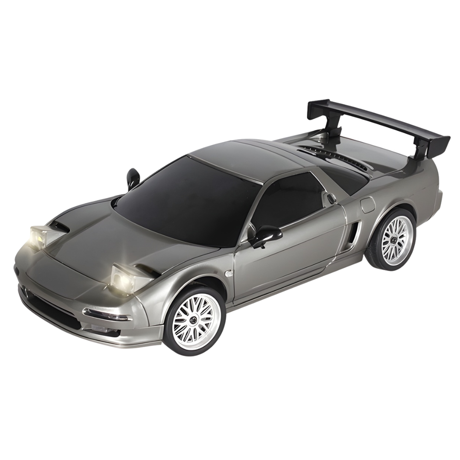LDRC NSX Drift Car RTR 1/18 Scale Gyro Silver RC LD1803 RC-1803-S