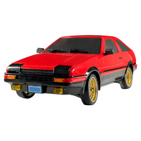 LDRC 1801 Toyota AE86 RWD Gyro 1/18 RTR Drift Car Red LDRC-1801-R