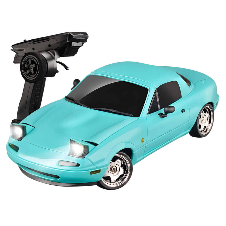 LDRC 1804 MX5 Drift Car RTR 1/18 RWD Gyro Blue LDRC1804B