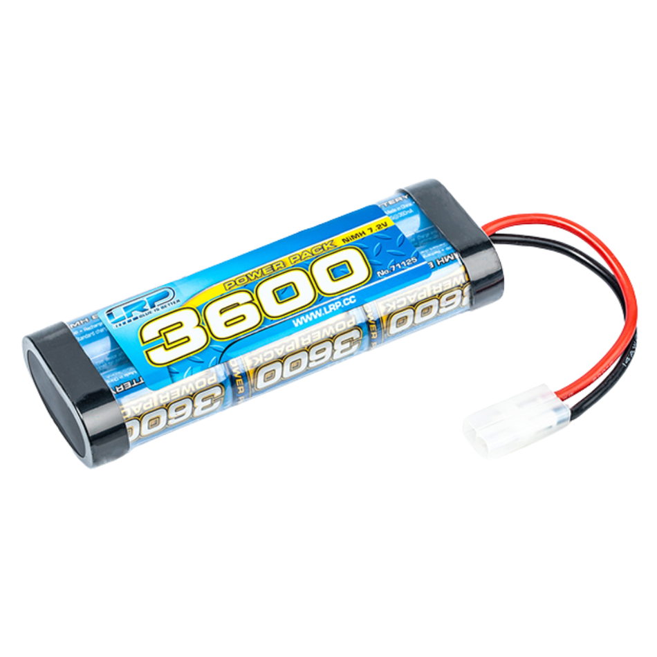 LRP Power Pack 3600mAh 7.2V 6-Cell NiMH Stickpack 71125