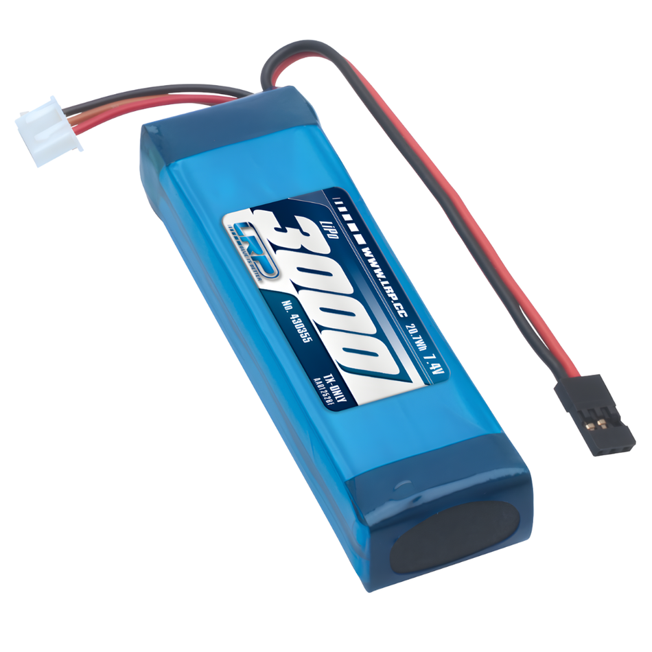 LRP LiPo 3000 TX-Pack Sanwa Futaba 7.4V 2S Transmitter Battery 430355