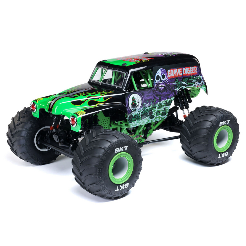 Losi LMT 2.0 Grave Digger Solid Axle 4x4 Monster Truck RTR (Green) LOS04028T1