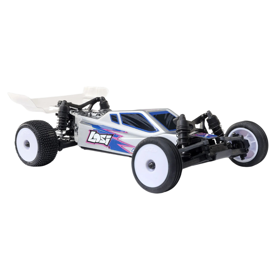 Losi Micro-B 1/24 2WD RC Buggy RTR (Silver) LOS00007T2