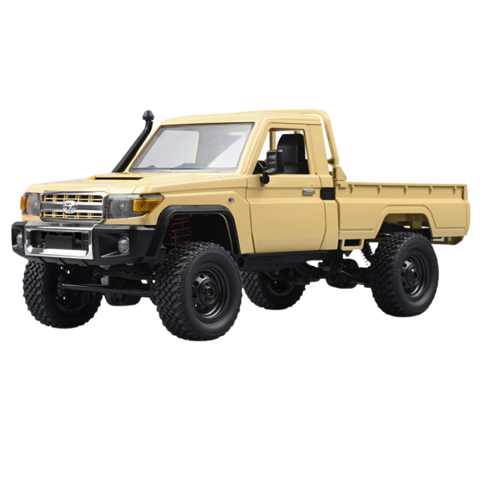 MN Model 1/12 Toyota LC79 4WD RC Crawler RTR (Yellow)