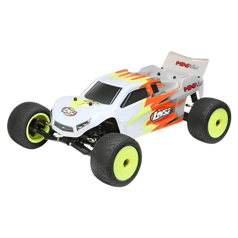 Losi Mini T 2.0 1/18 2WD RC Stadium Truck RTR Gray, LOS01015T3