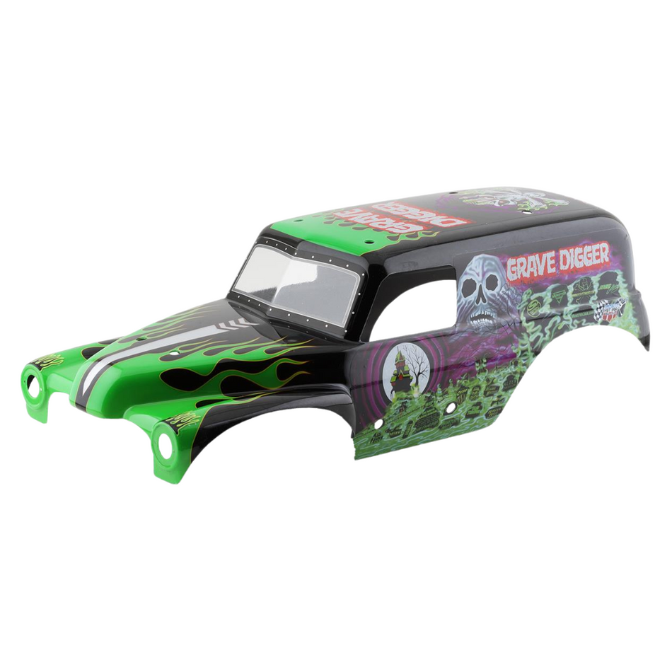 Losi Painted Body Set, Grave Digger LMT 240013
