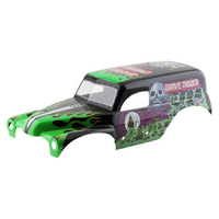 Losi Painted Body Set, Grave Digger LMT 2