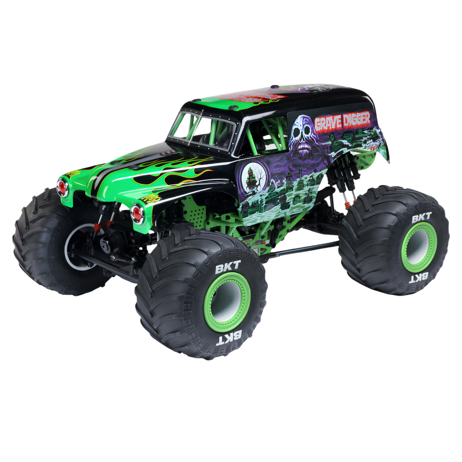 Losi LMT 2.0 Grave Digger RC Monster Truck 1/8 4WD RTR Green LOS04028T1