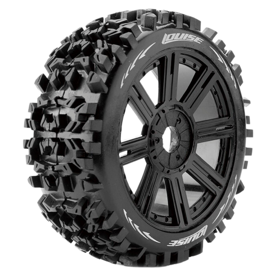 Louise B Pioneer 1/8 Buggy Wheels & Tyres Sport Compound 17mm LT3131B