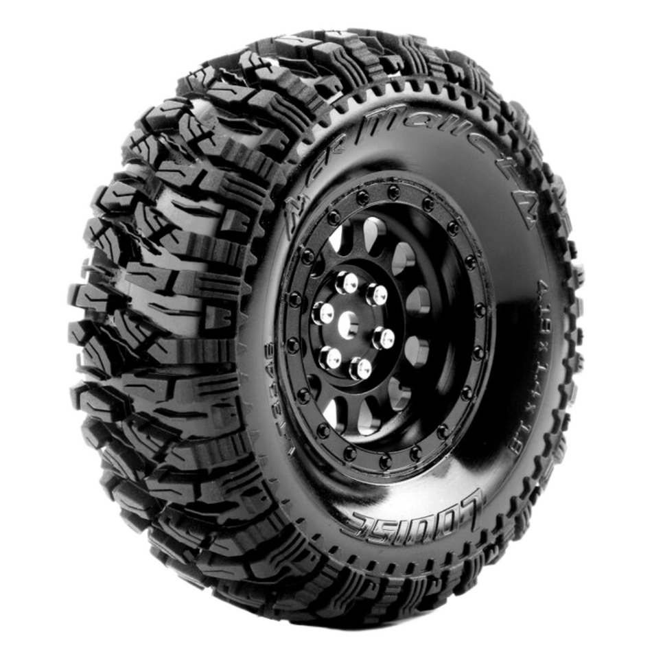 Louise CR-Mallet 1.9" Crawler Tyres Super Soft & 12mm Hex Wheels LT3346VB