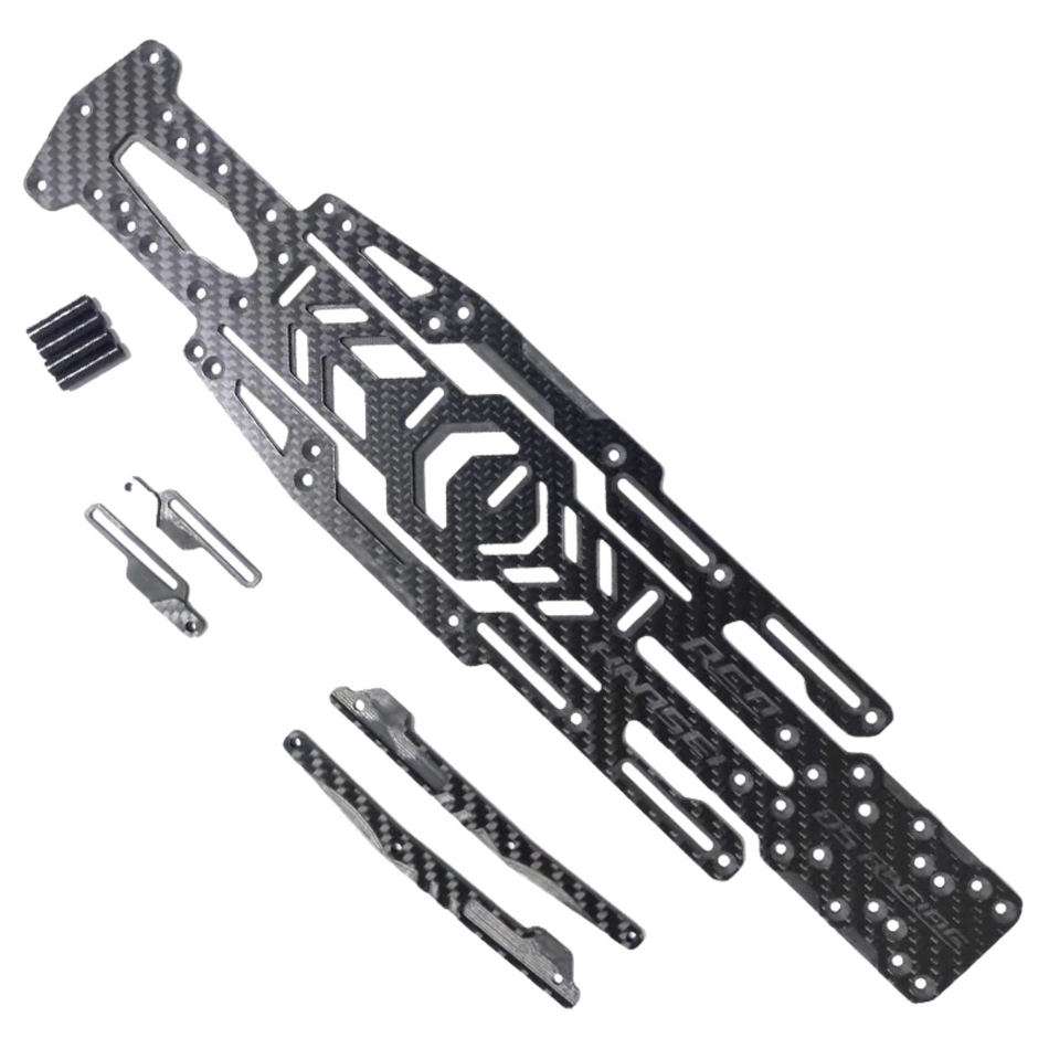 DS Racing Kansei RDX Chassis Conversion Kit V2 Suits Rêve D YD-2 Black RCO-RDX2