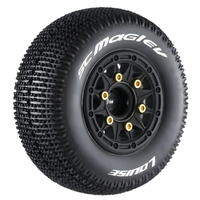 Louise LT3145SB SC Maglev 1 10 Short Course Tyres Wheels Soft 2pc