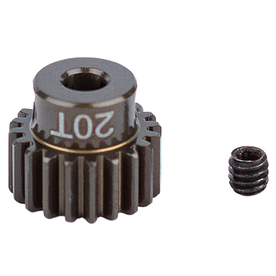 FT Aluminium Pinion Gear 20T 48P 18 Shaft Silver 1338
