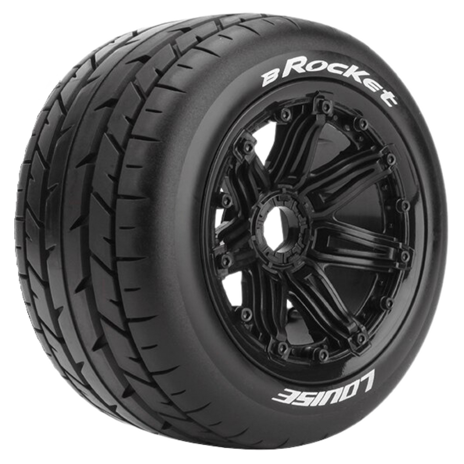 Louise B Rocket Baja 1/5 Buggy Front Wheels and Tyres L-T3266B