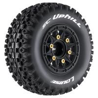 Louise SC Uphill 1/10 Short Course Wheels Tyres Black LT3223SB