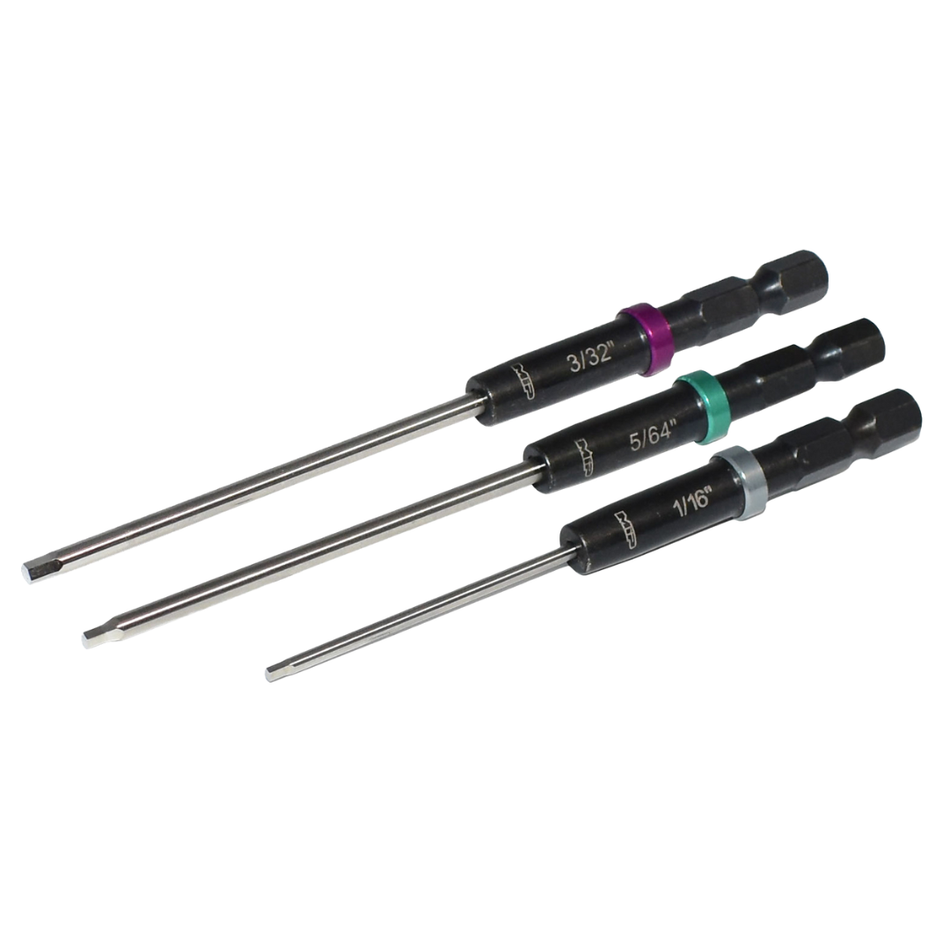 MIP Gen2 Speed Tip Hex Driver Set SAE 1/16in 5/64in 3/32in 3Pcs 9611