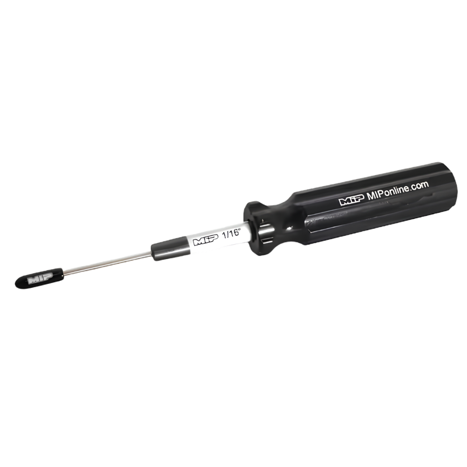 MIP 1/16 Hex Driver Black Handle Hand Tool 9001B