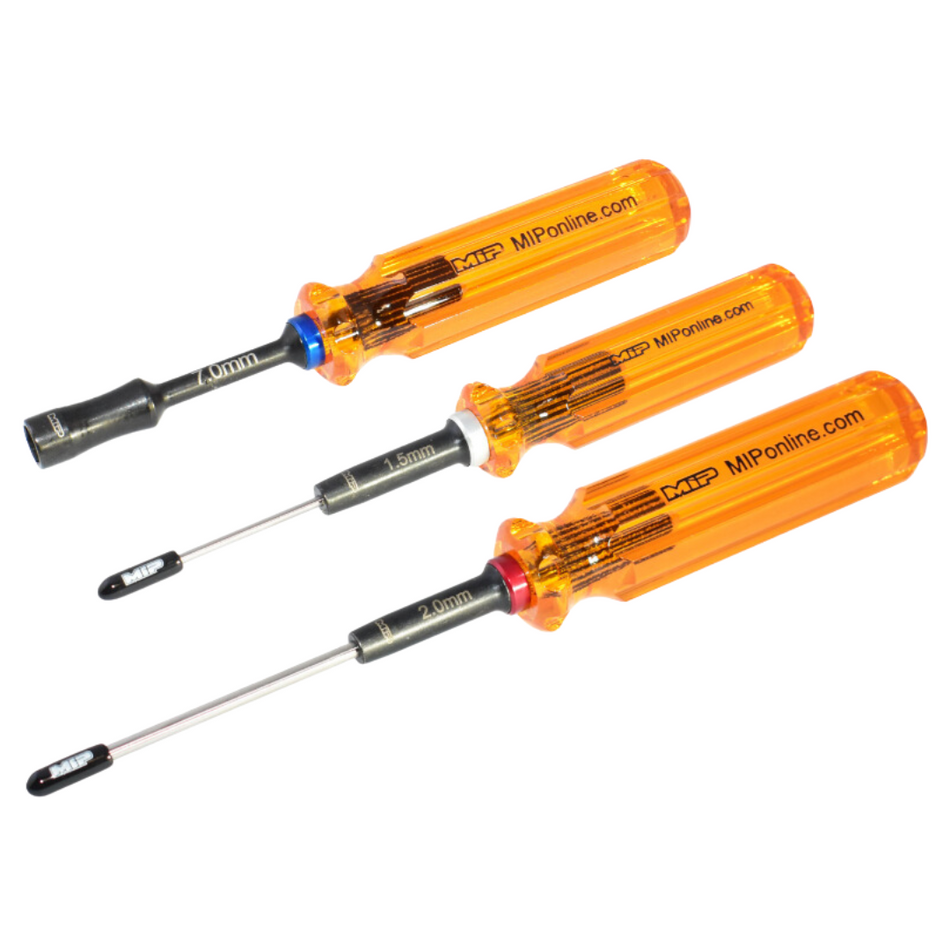 MIP Gen 2 Hex Driver & 7.0mm Socket Wrench Set 1.5mm 2.0mm 9620