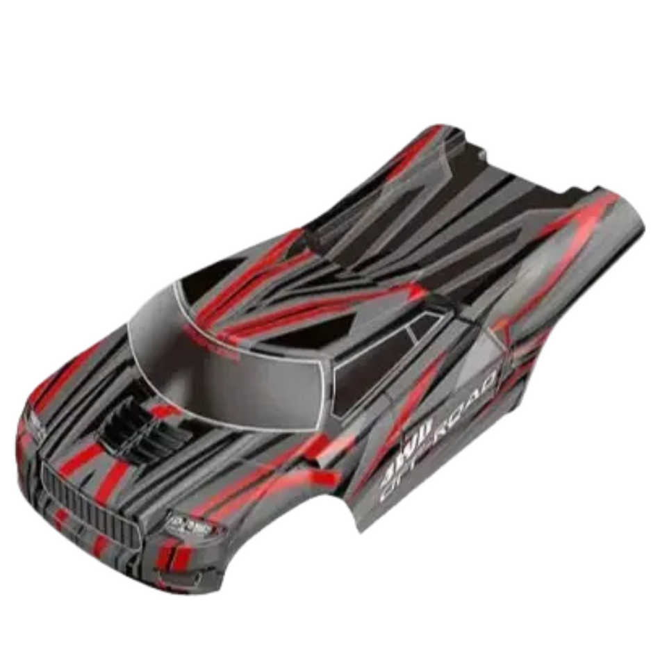 MJX 1601F Black/Red Body shell for 16210