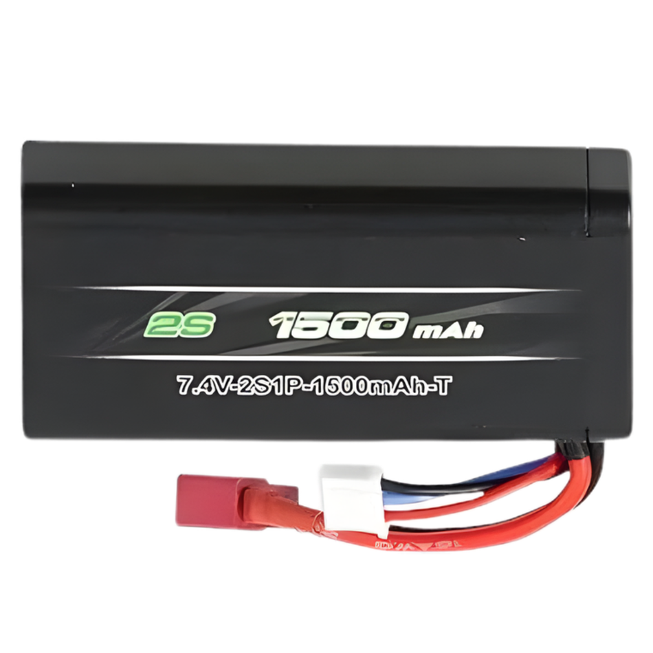 MJX 7.4V 1500mAh 2S LiPo Battery Deans