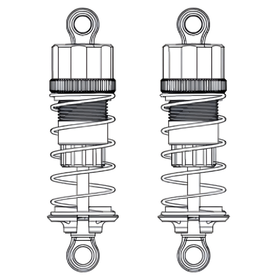 MJX Hyper Go Oil Filled Shock Set (Red) 2pcs 16510R