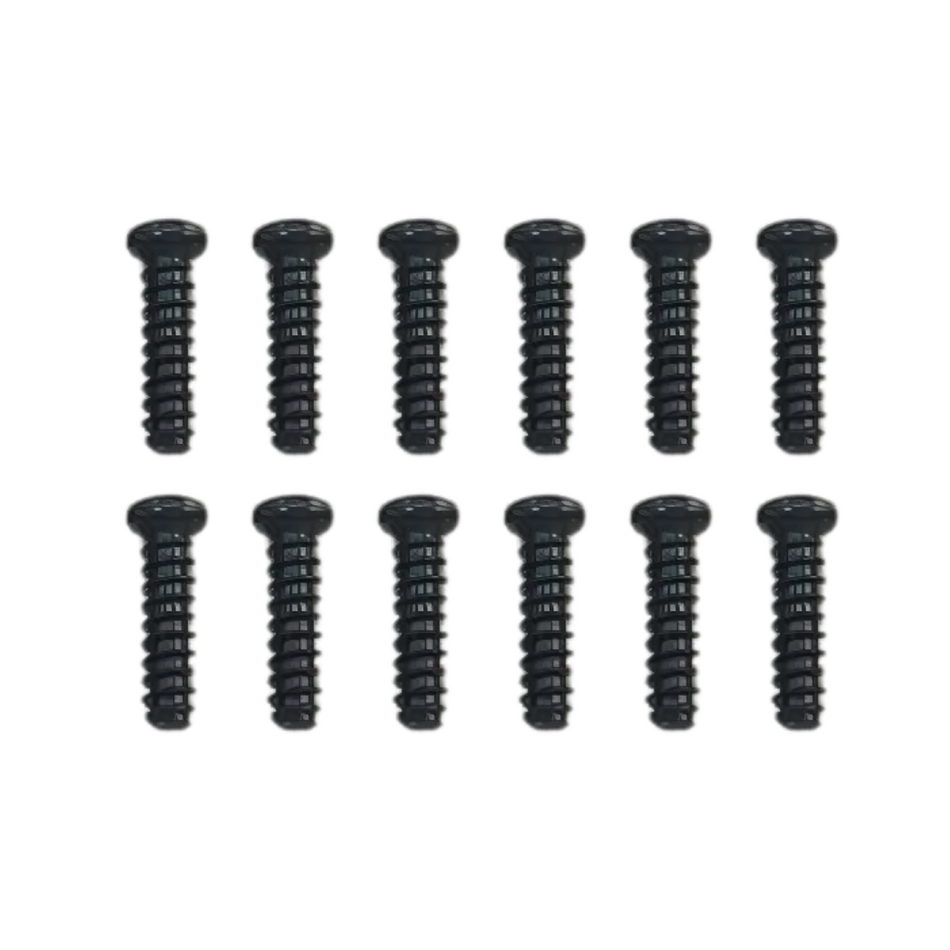 MJX M26104 Round Flat Screws 12pcs Suits 1/16 RC Trucks 16210