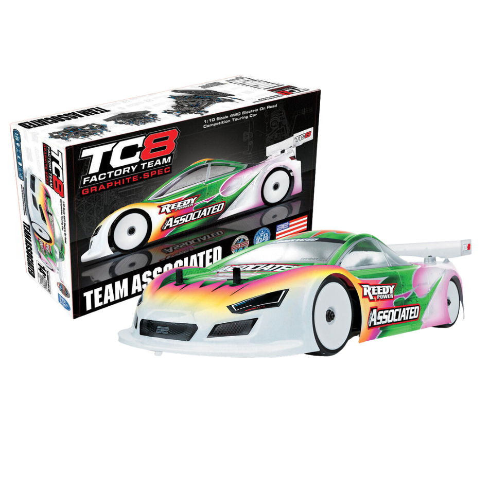 Team Associated RC10TC8 Graphite-Spec Team Kit 1/10 4WD Electric Touring Car 30141