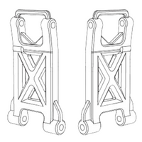 MJX Rear Lower Suspension Arms 2pcs 14250