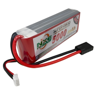 NXE 11.1V 5000mAh 40C 3S LiPo Battery Soft Case Traxxas Plug