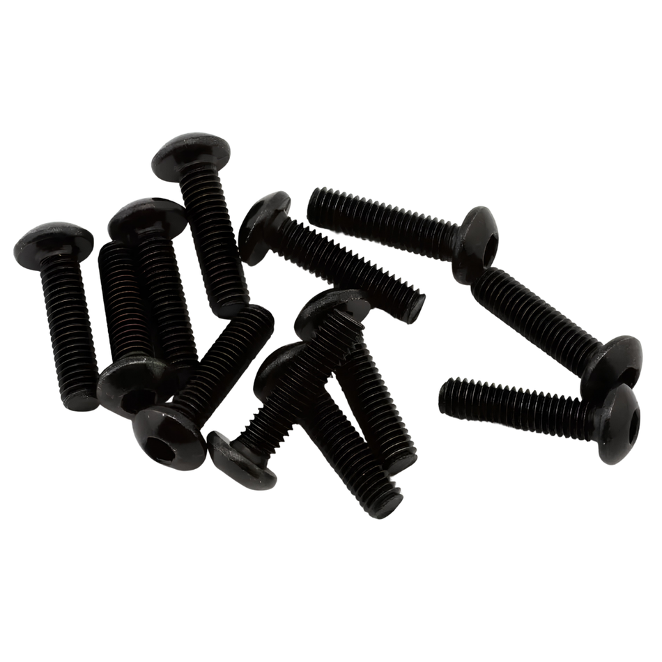 MJX Hyper Go H8H Button Head Hex Screws 3x12mm 12pc MJXS-HTM3012