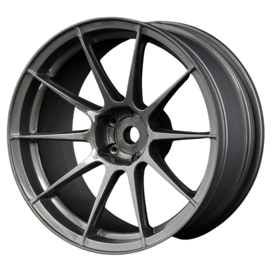 MST 5H Offset +7 Wheel Set 1:10 Drift Touring Silver Grey 102072SG