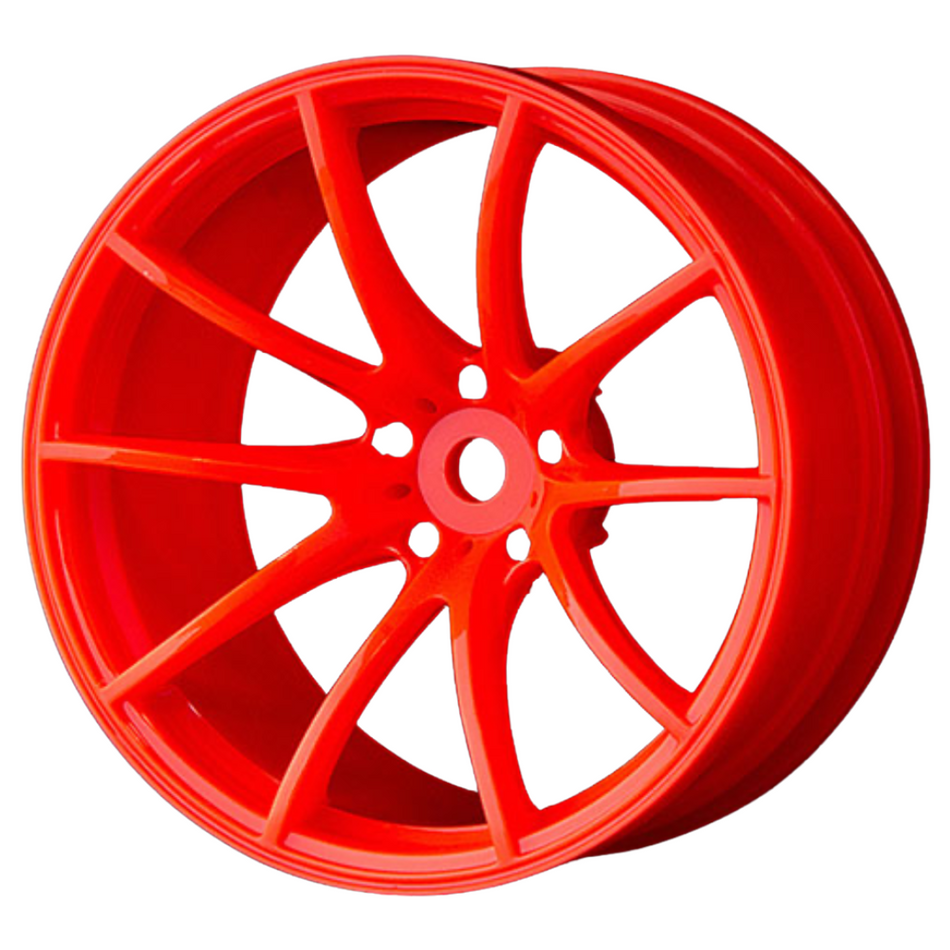 MST G25 Wheel +8 Orange (4pcs) 1/10 Drift Wheel Set 102053O