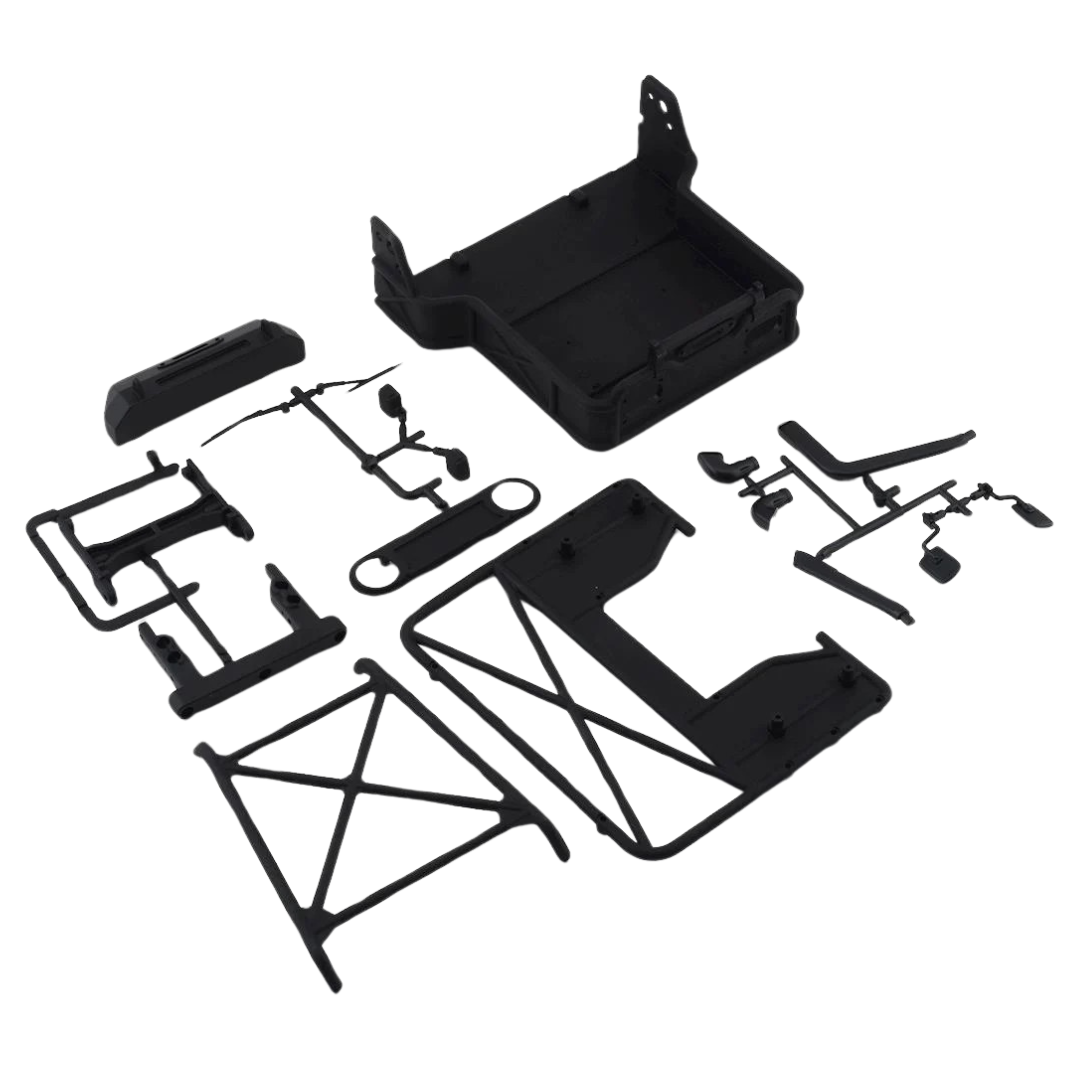 Mst Rccrawler MST J45C Toyota FJ45 Land Cruiser 313mm 1/10 RC Rock Crawler Body Set ...