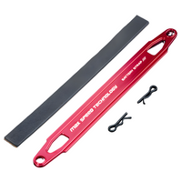 MST XXX Aluminium Battery Strap (Red) 210485R