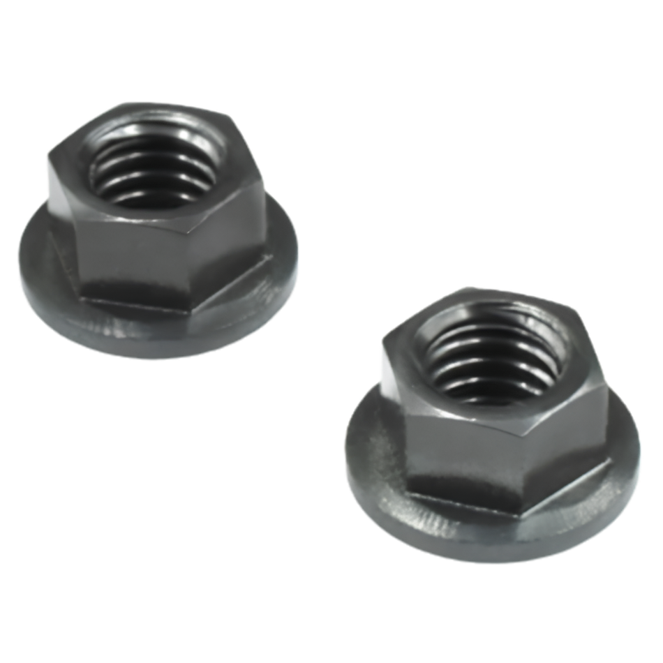 Rêve D Competition M4 5.5mm Aluminium Front RC Wheel Nuts Silver 2 Pack RD-013