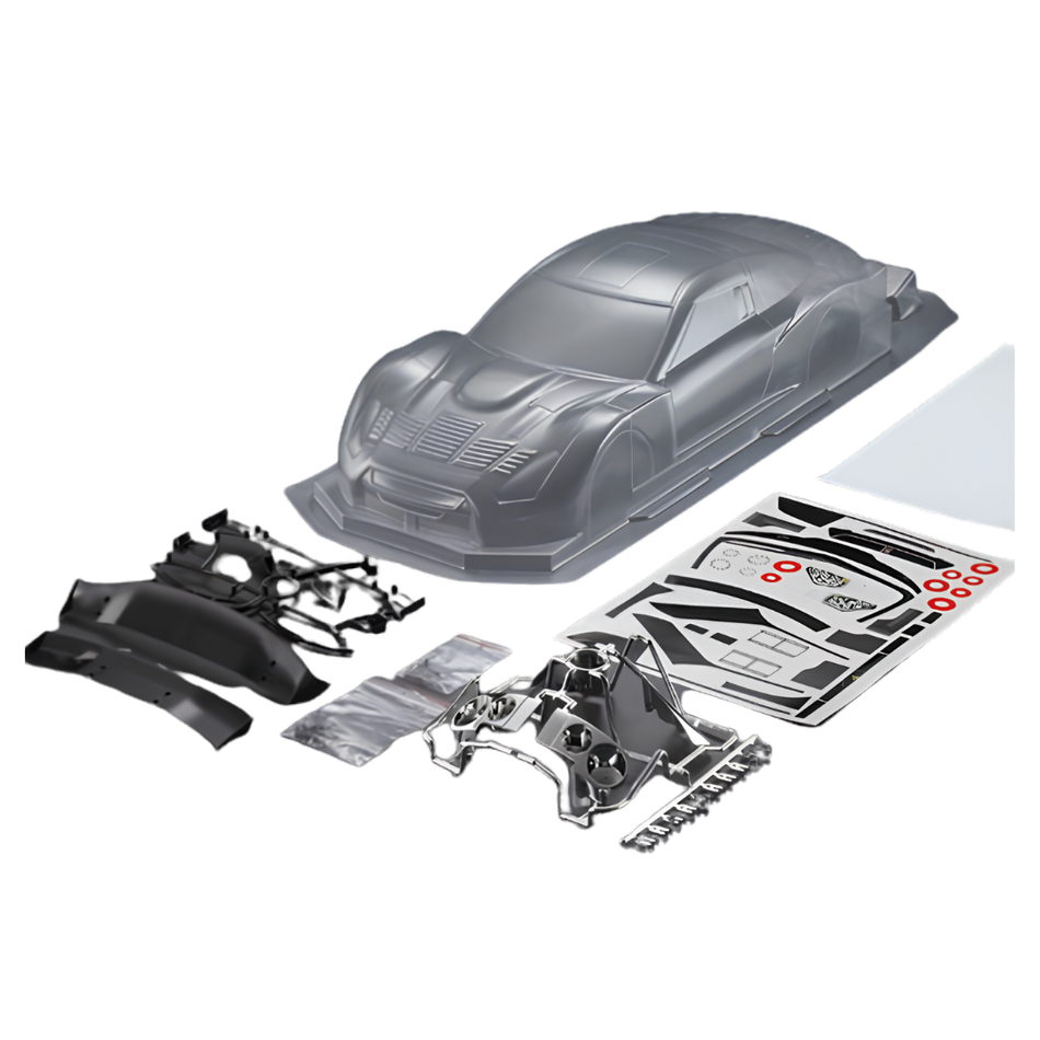 Matrixline Nissan GT-R R35 GT 1/10 190mm Clear Touring Car Body PC201008