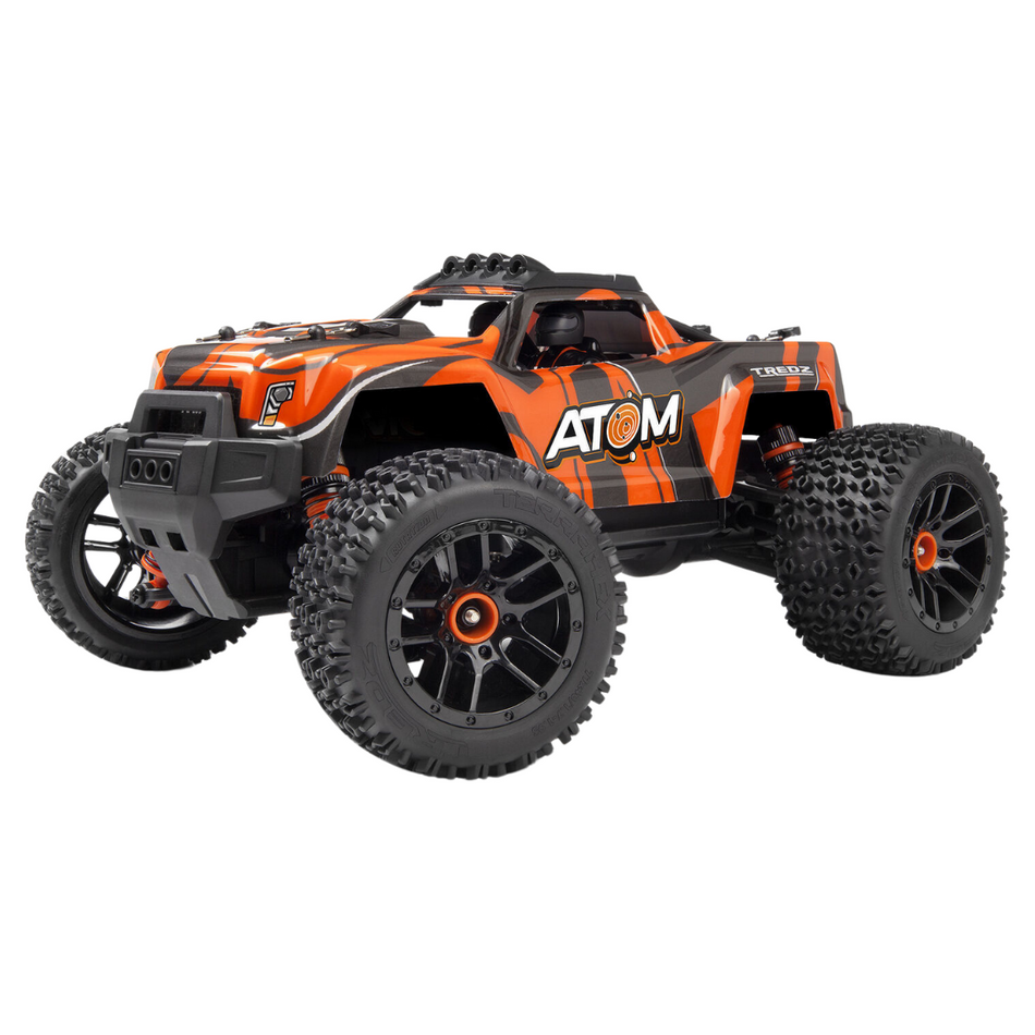 Maverick Atom AT1 1/18 4WD Electric RTR RC Monster Truck Orange MV150567